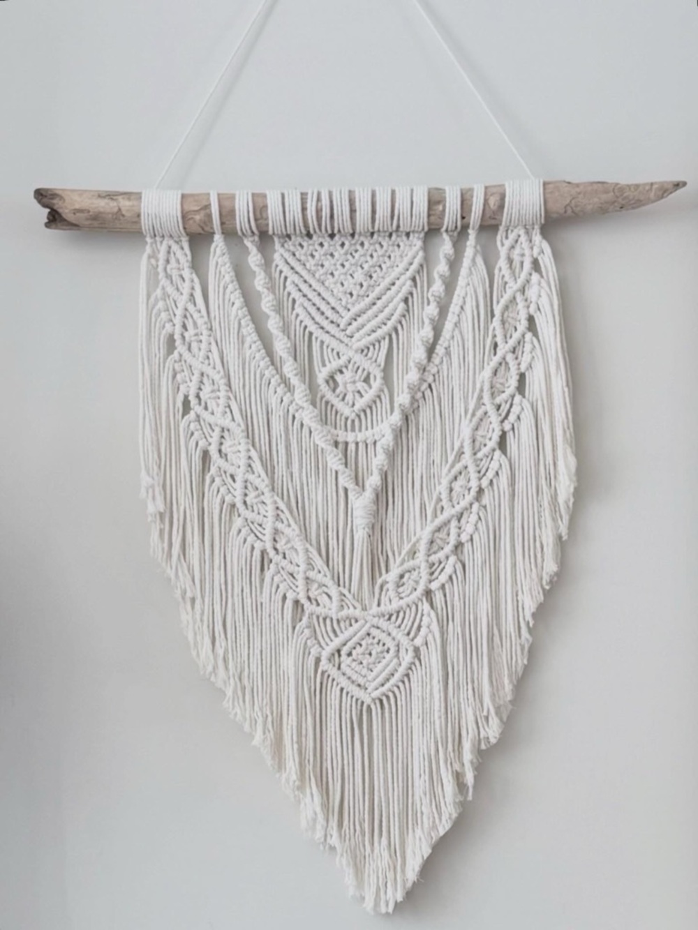 Boho Handmade Macramé Wall Tapestry - Picture 2 of 2